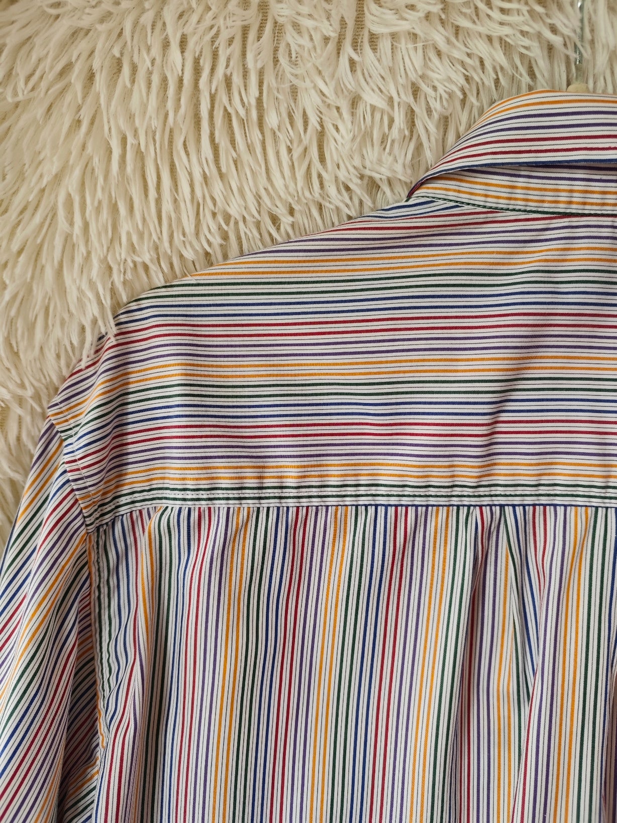 Camicia a righe colorate Donald