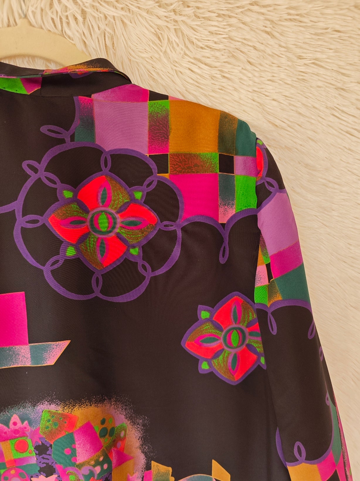 Camicia Arlecchino Pop