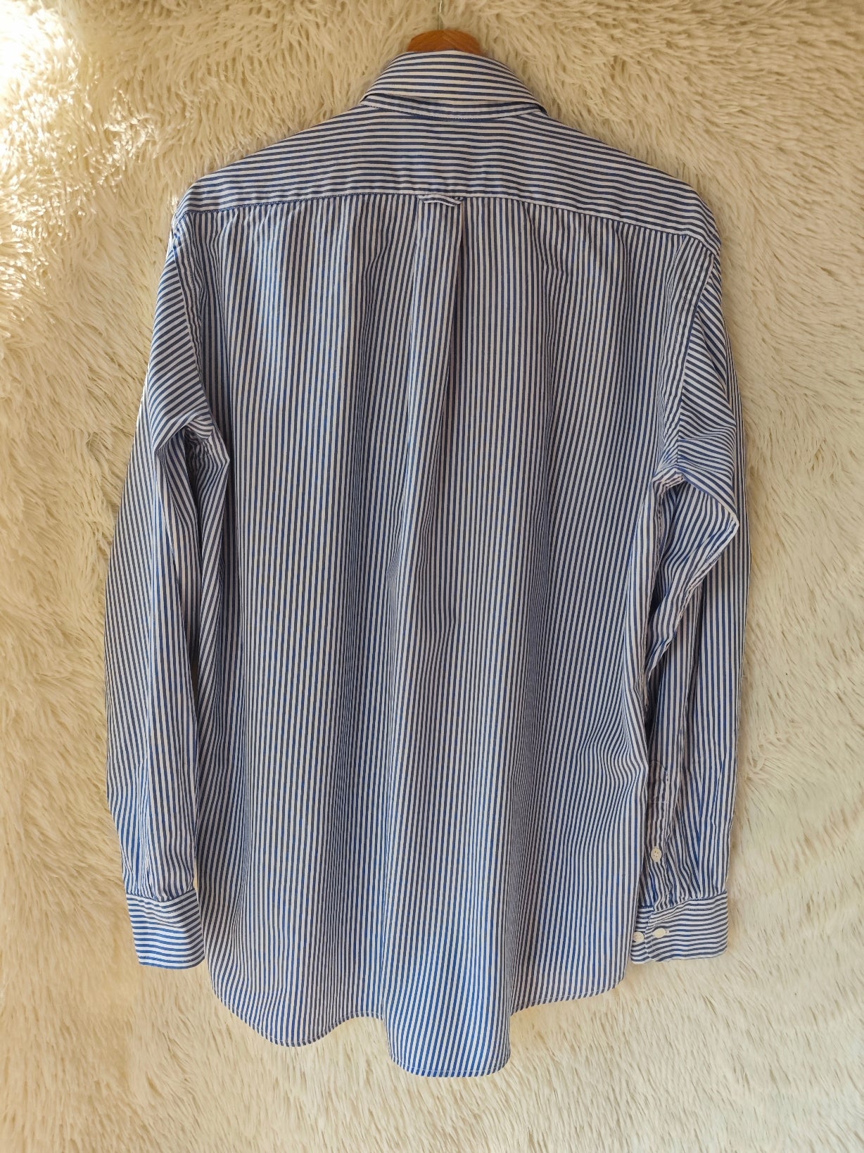 Camicia a righe paperino sportivo