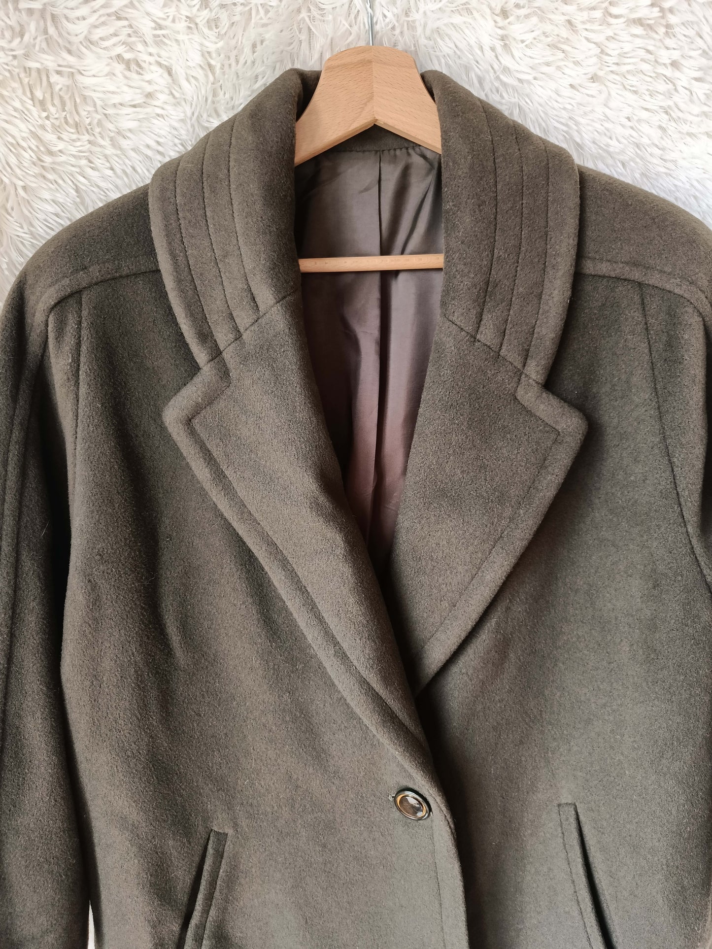 cappotto vintage kaki