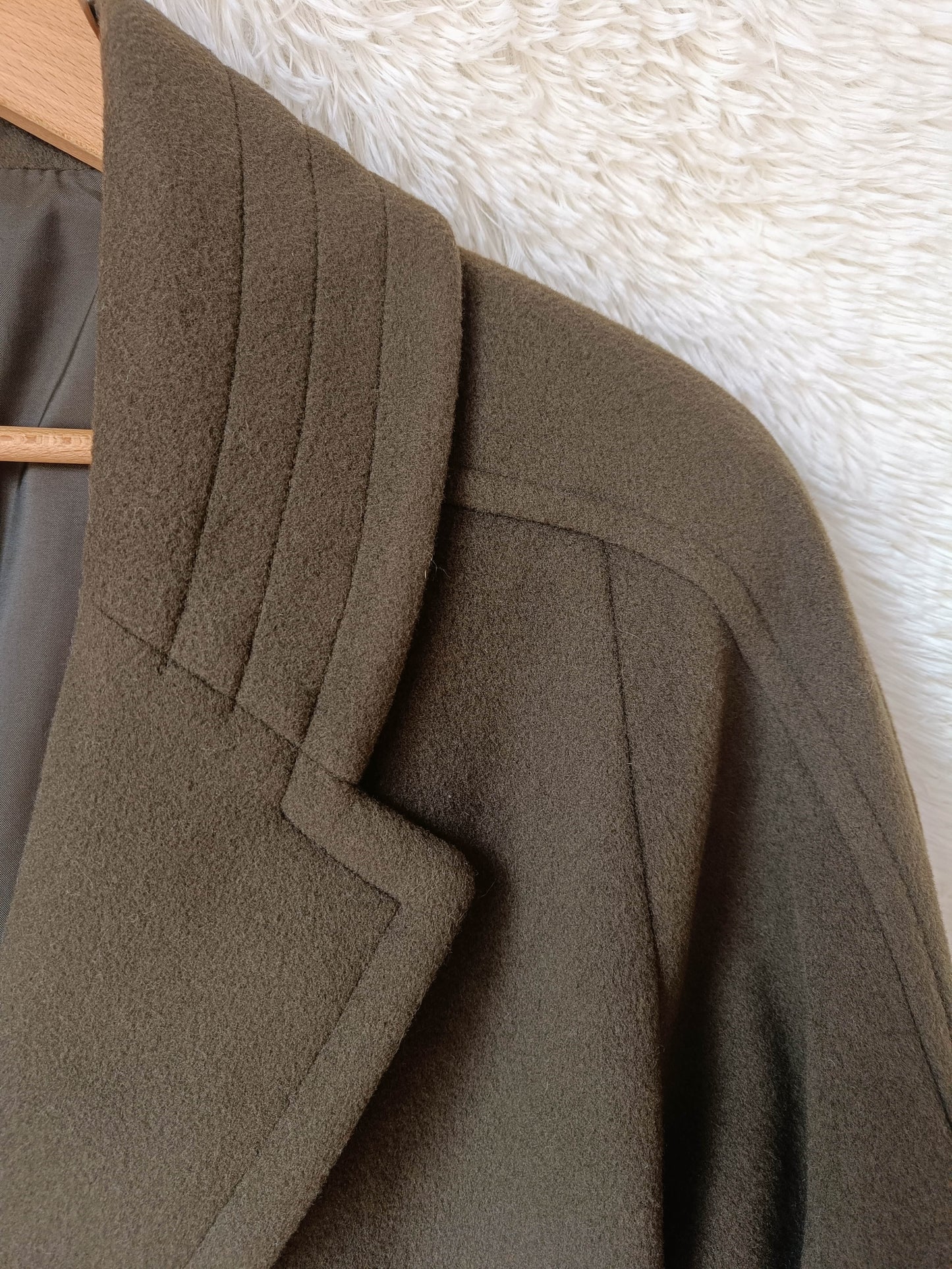 cappotto vintage kaki