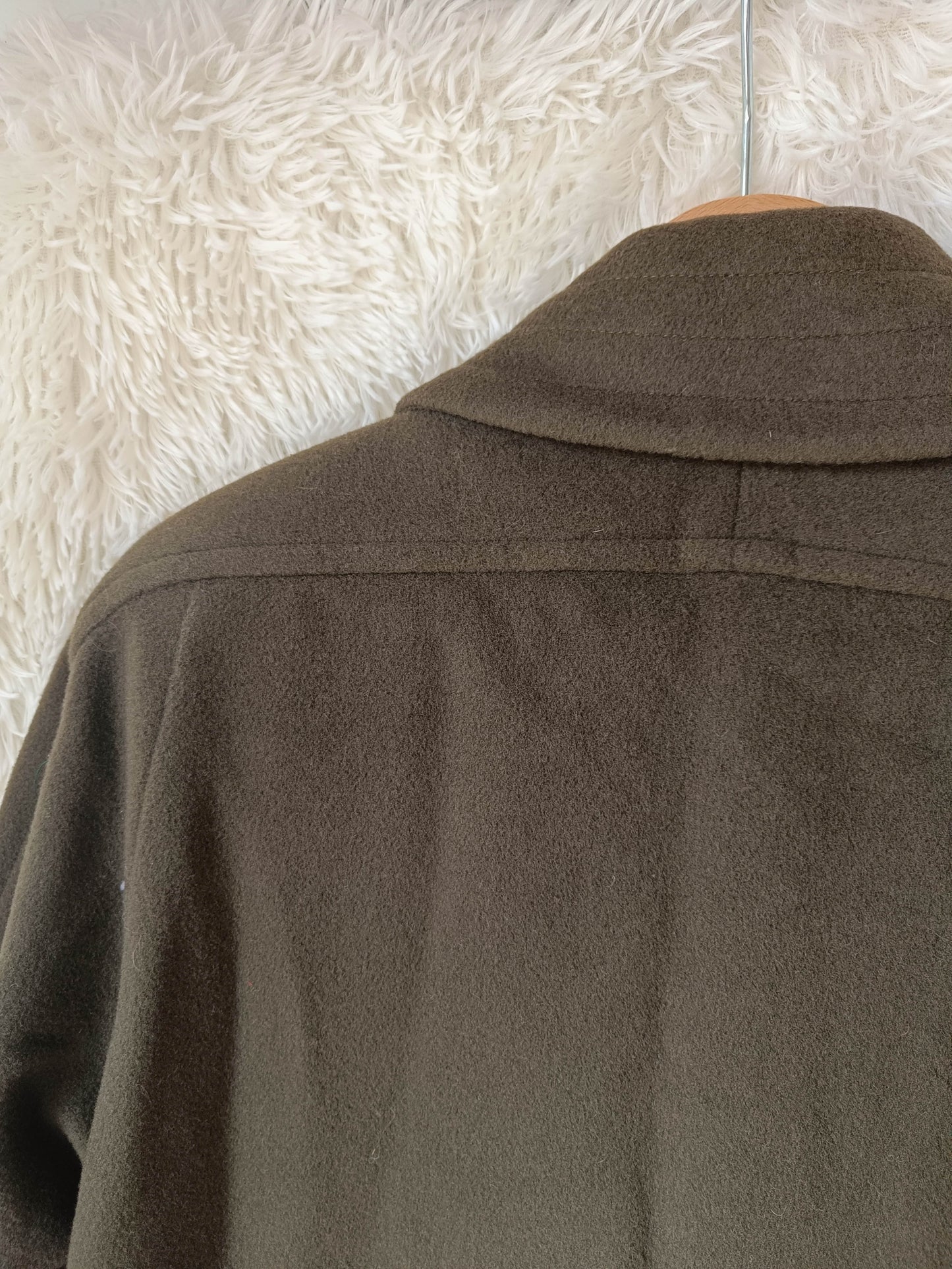 cappotto vintage kaki