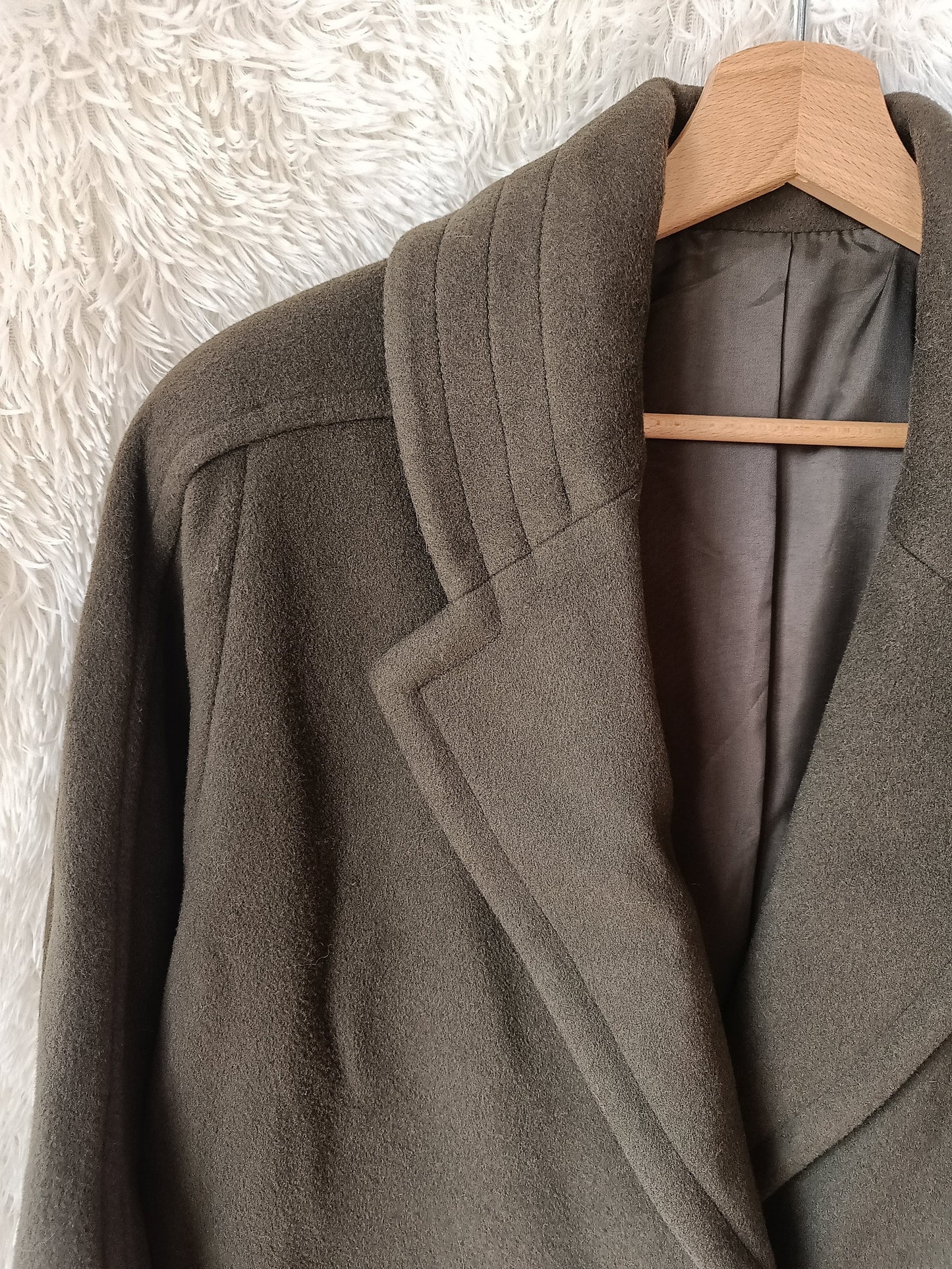 cappotto vintage kaki