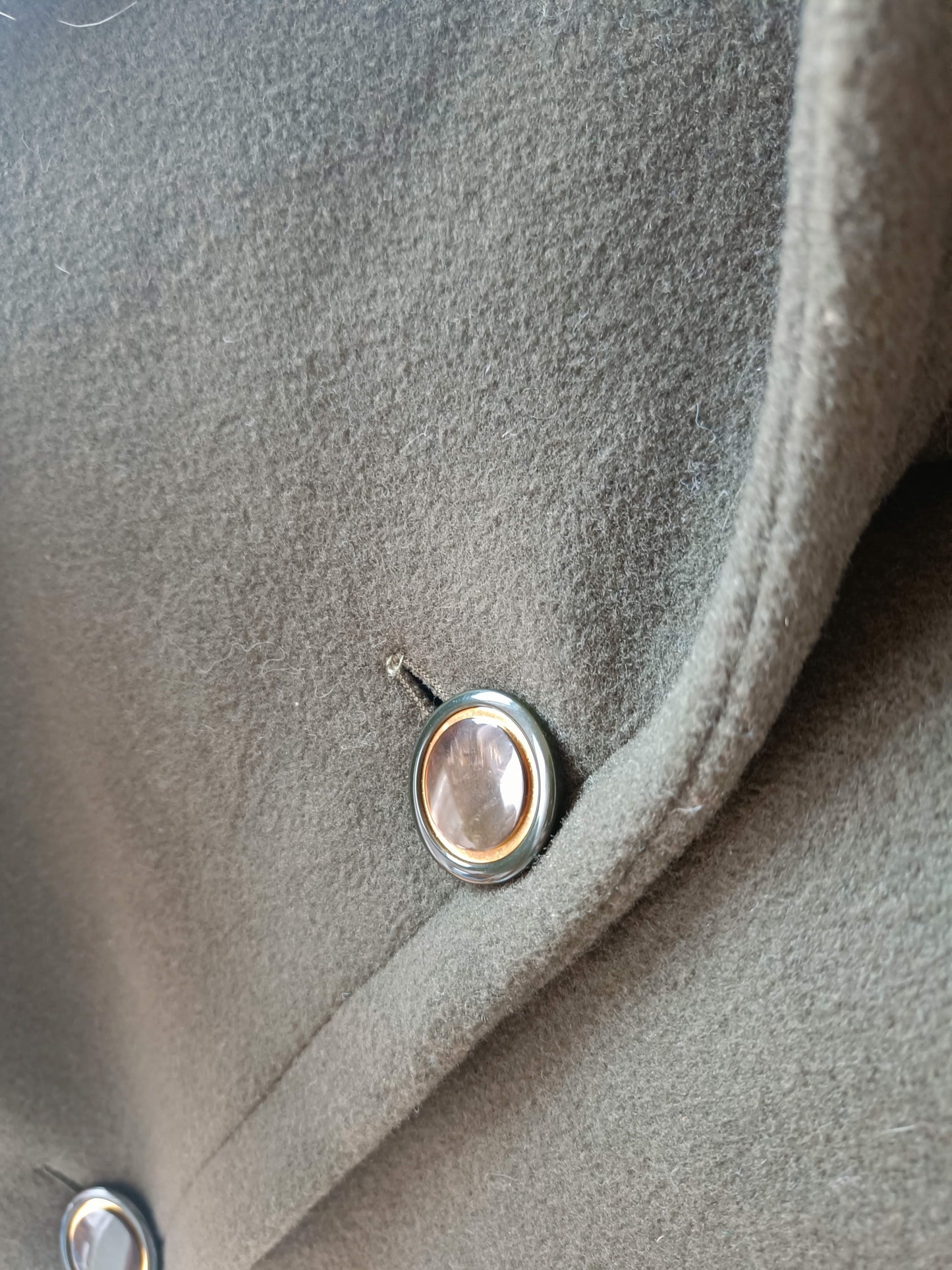 cappotto vintage kaki