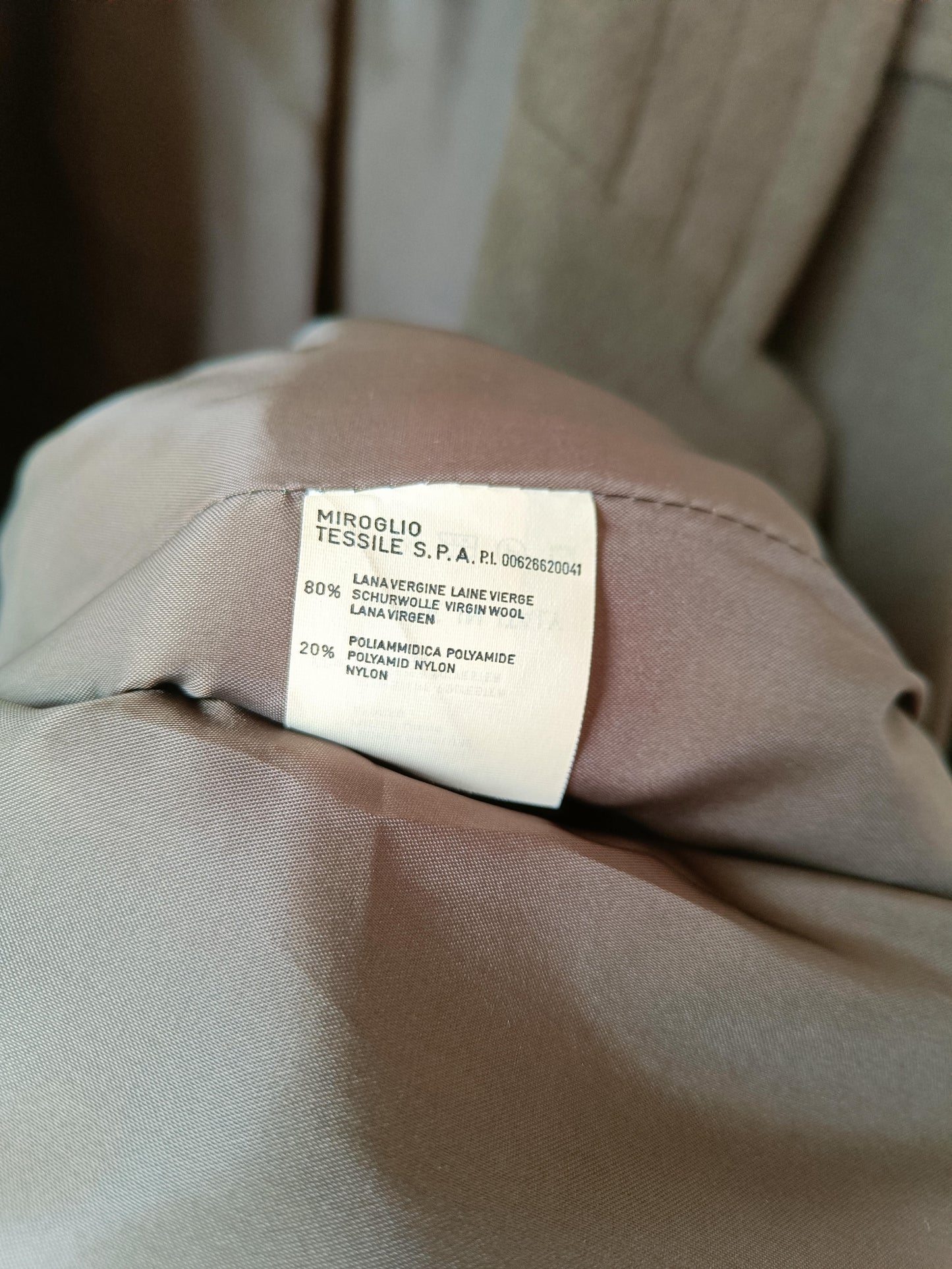 cappotto vintage kaki