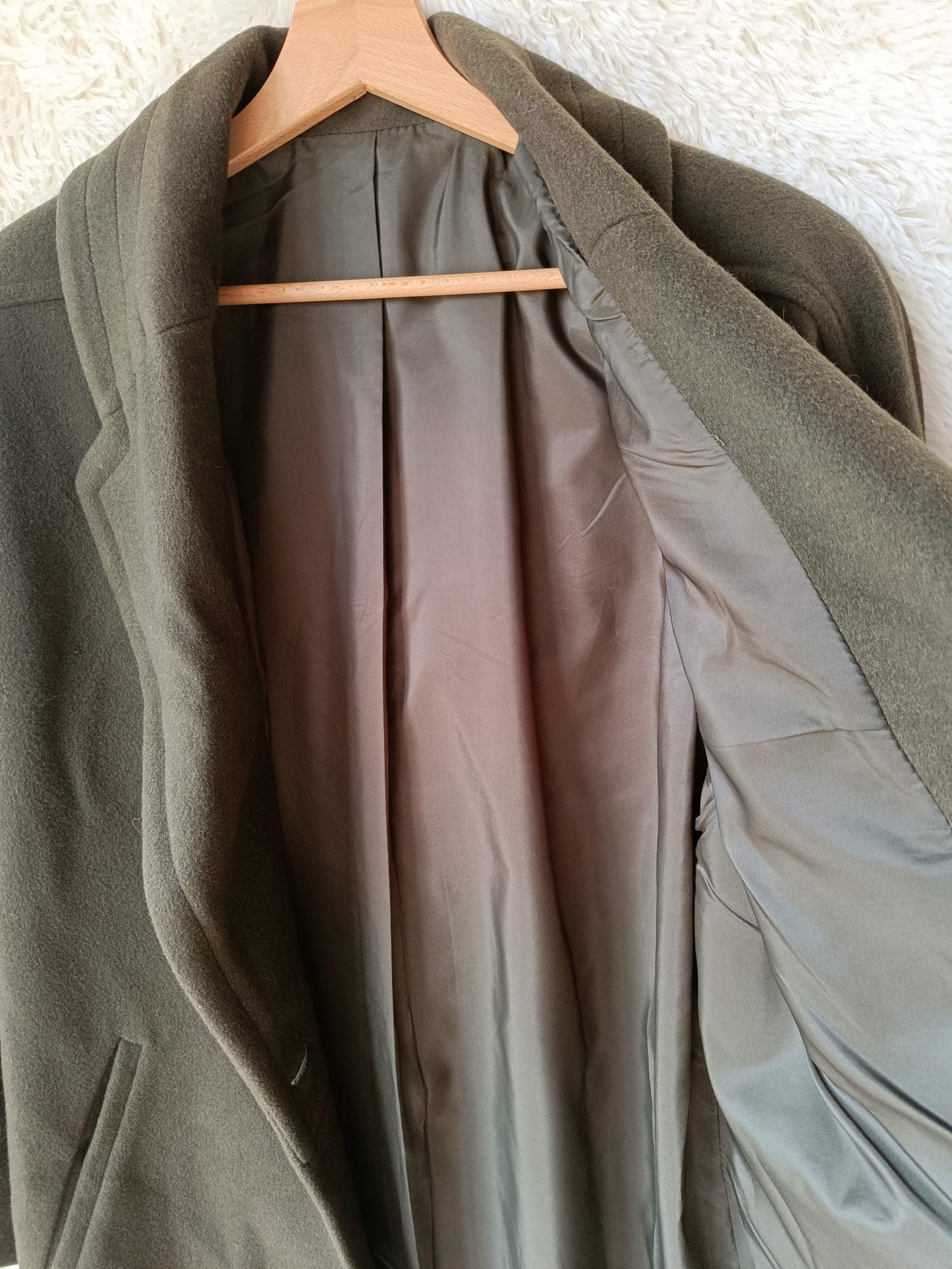 cappotto vintage kaki