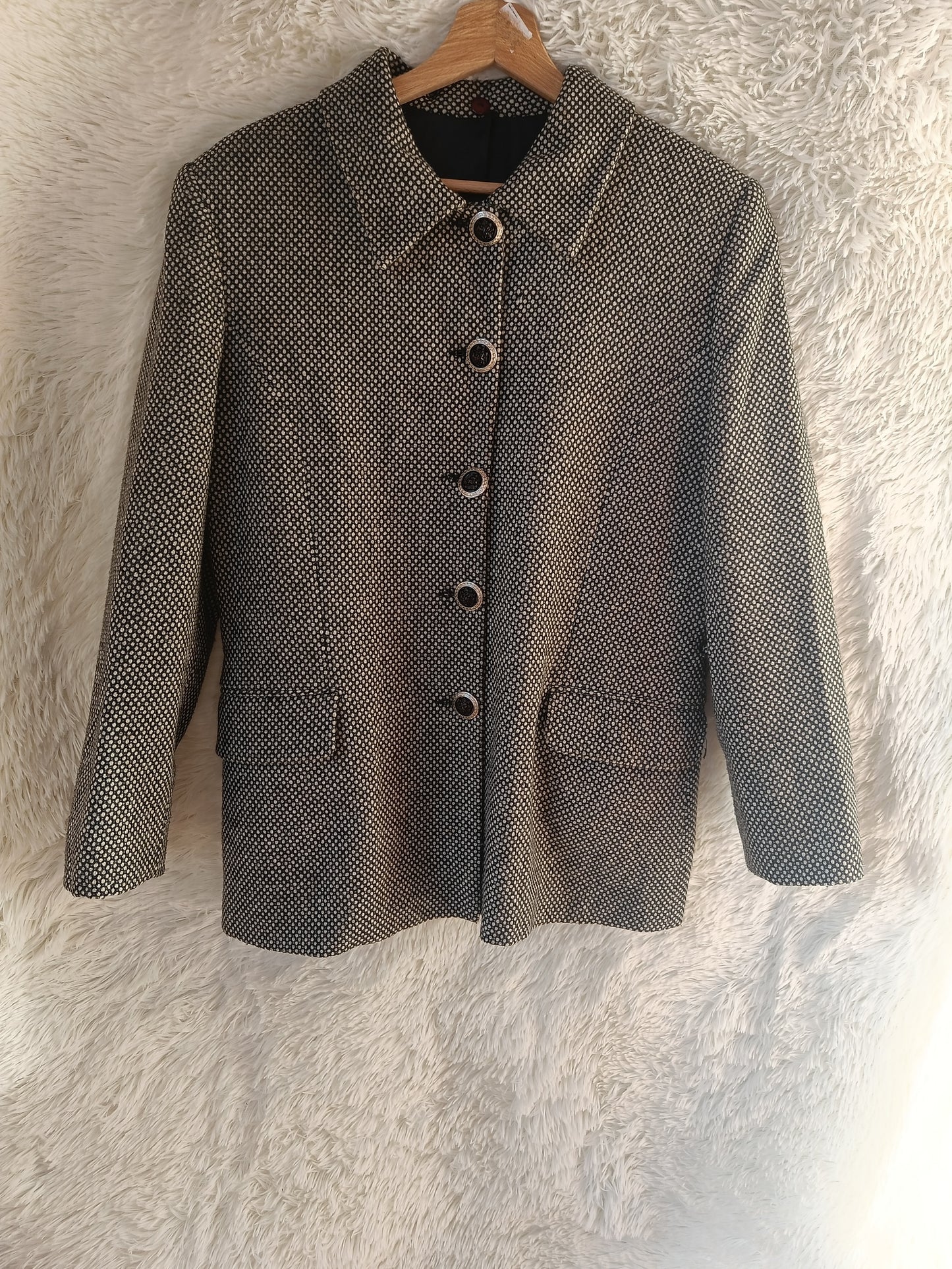 giacca vintage pois