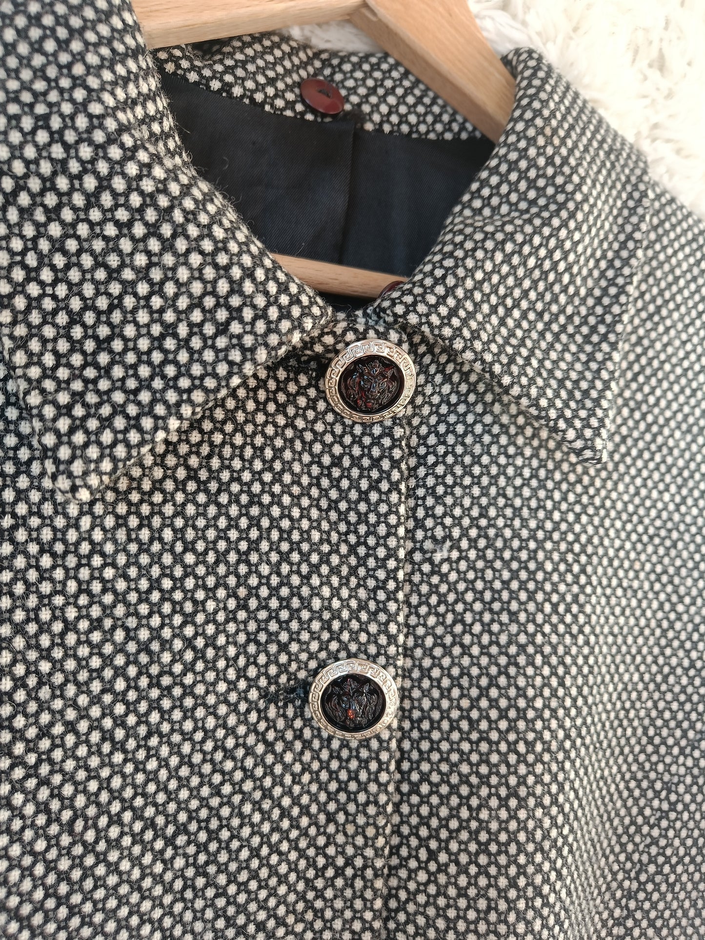 giacca vintage pois