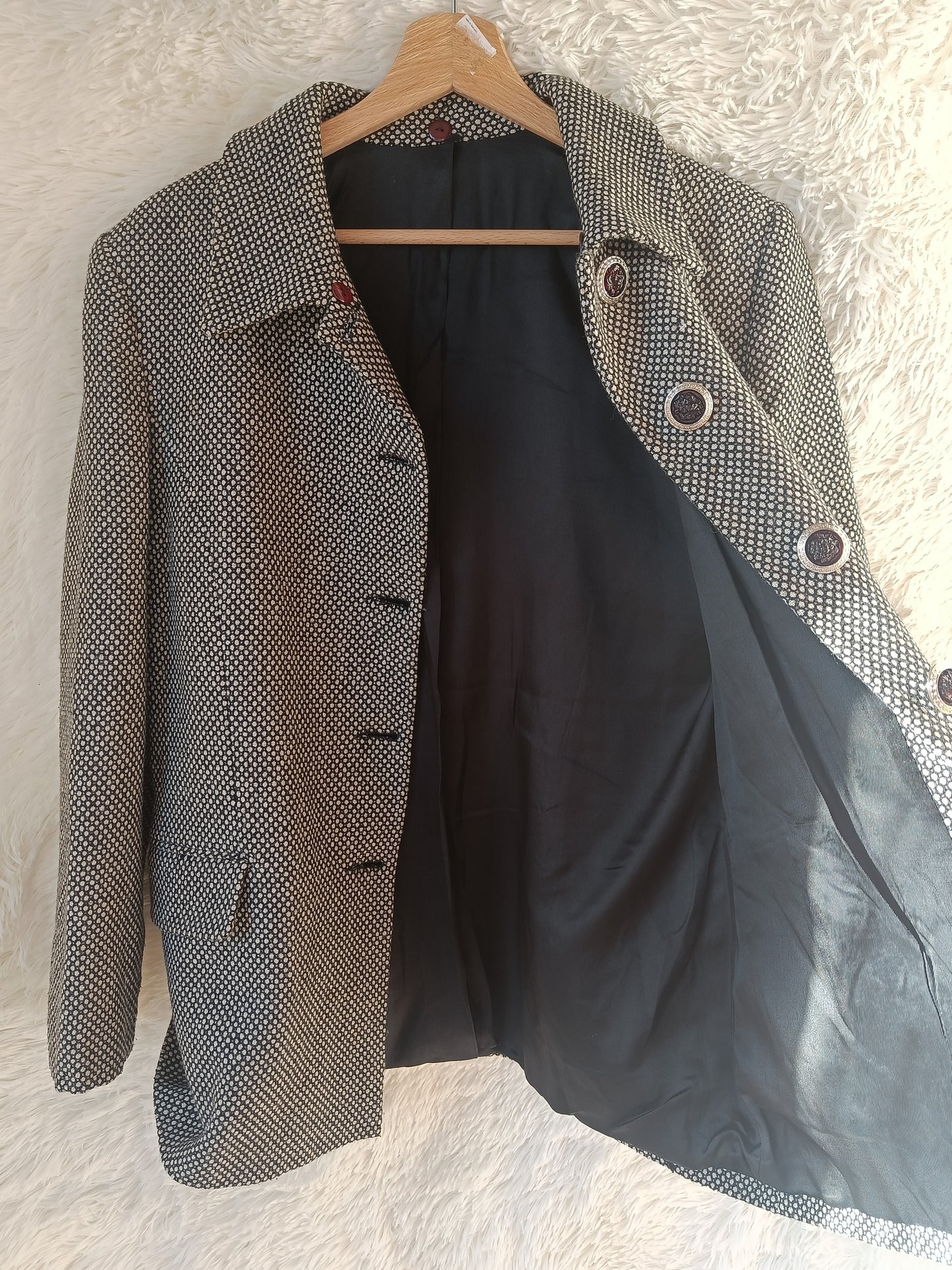 giacca vintage pois