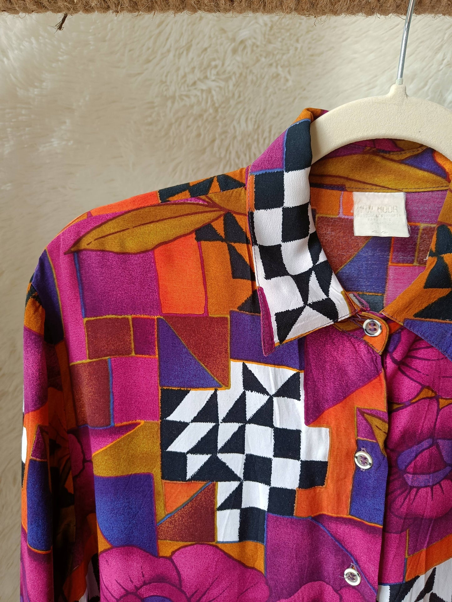 Camicia vintage barocca