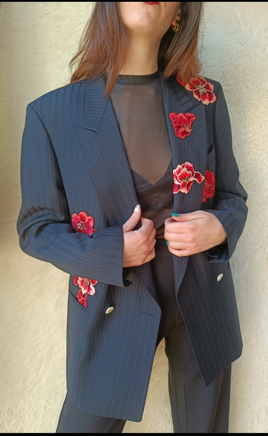 Red Blossom blazer