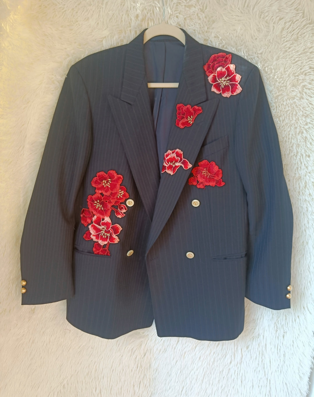 Red Blossom blazer
