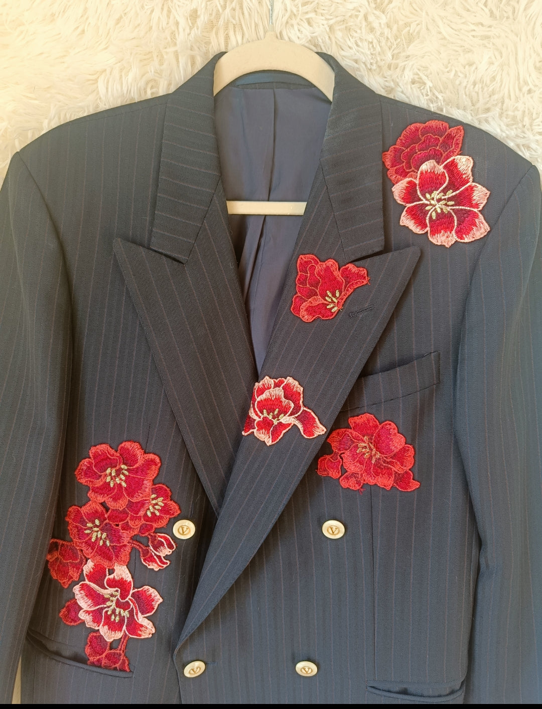 Red Blossom blazer