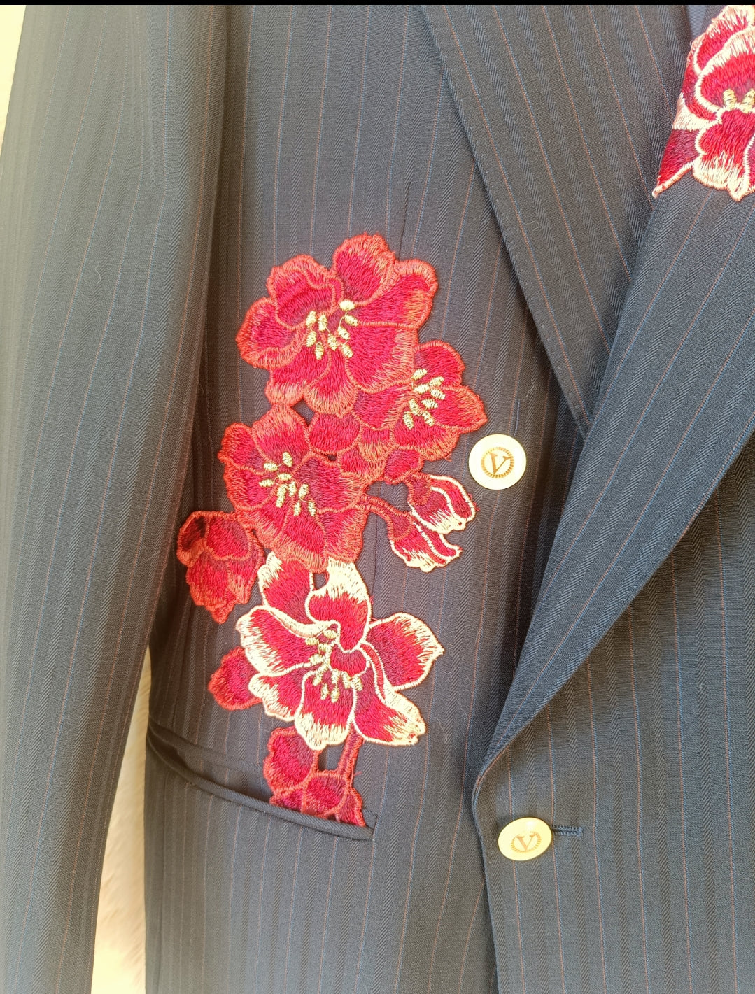 Red Blossom blazer