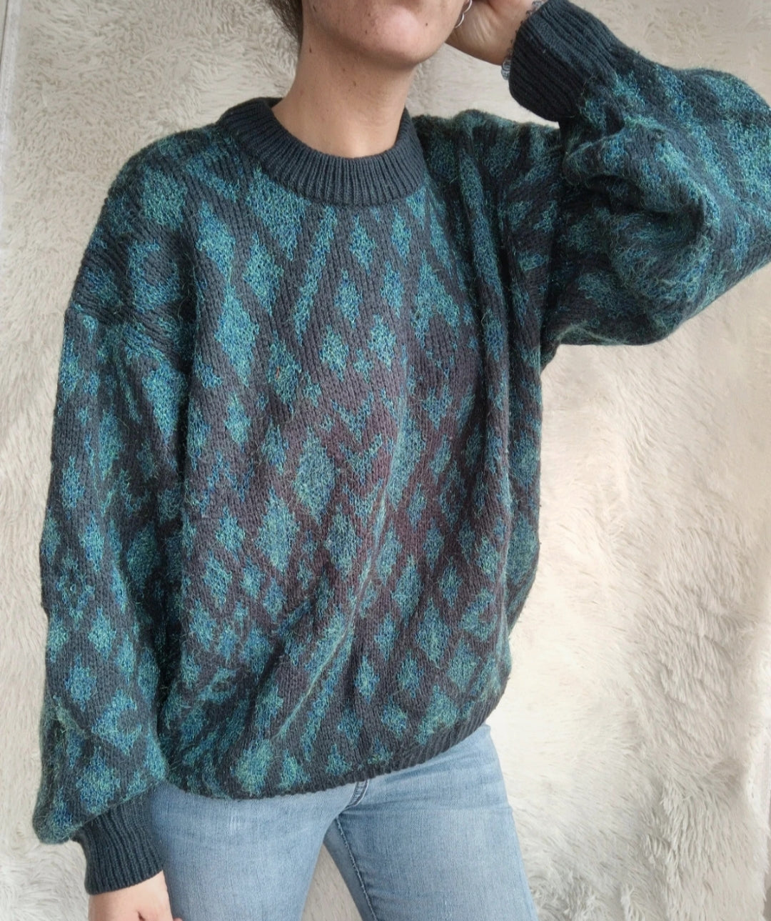 Maglione geometric pattern