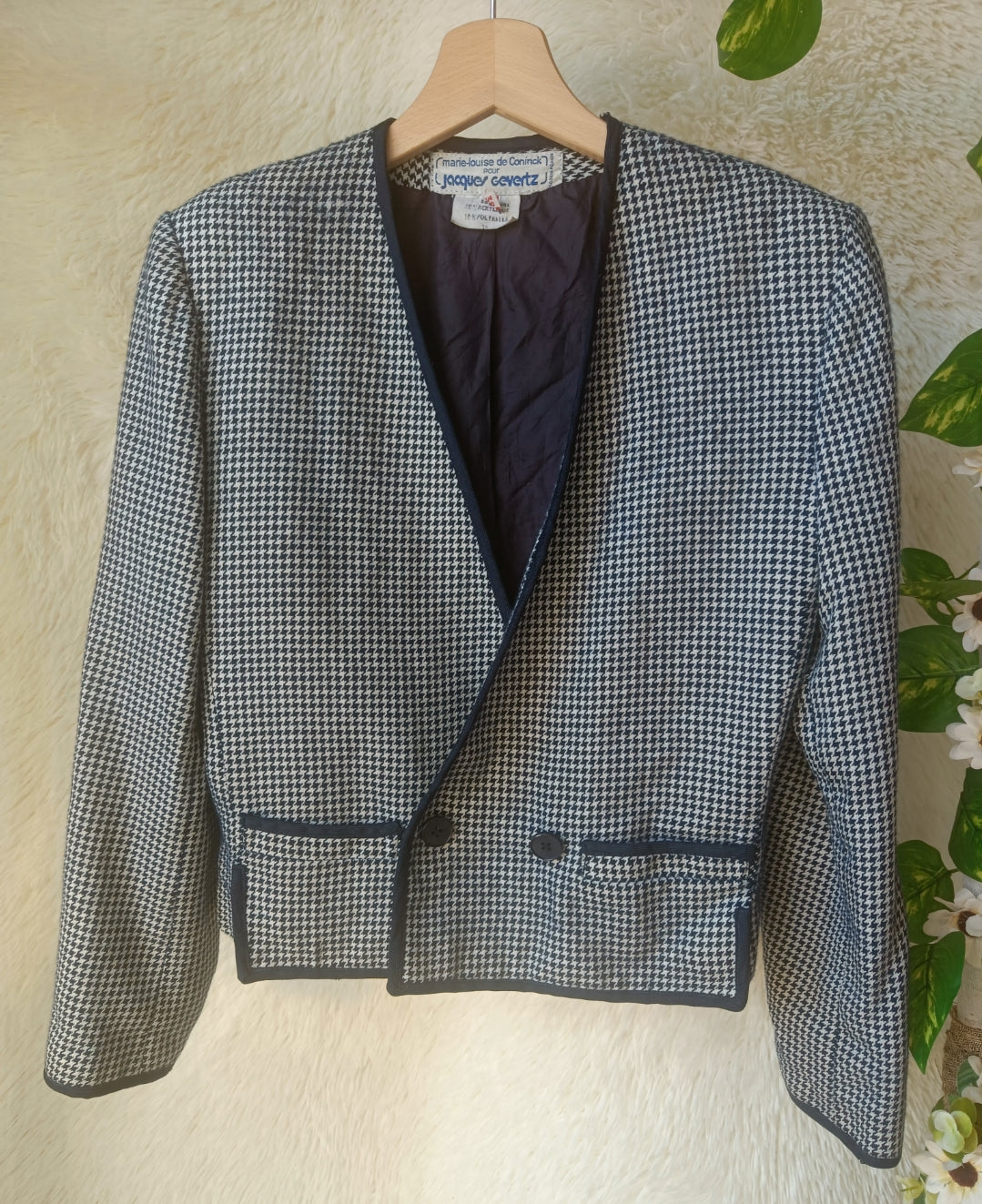 Blazer Pied de Poule