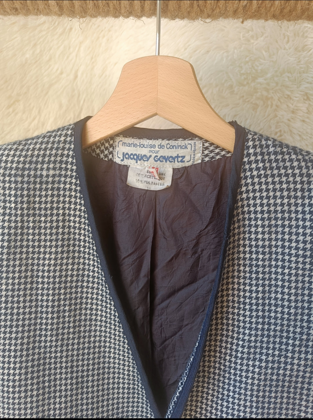 Blazer Pied de Poule