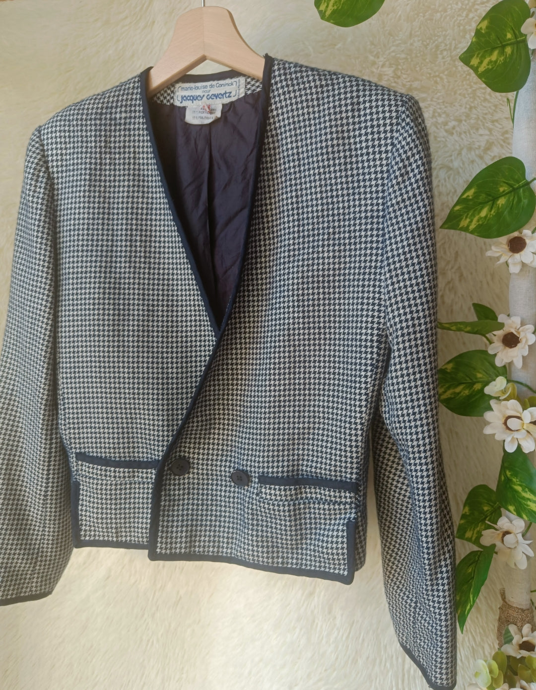 Blazer Pied de Poule