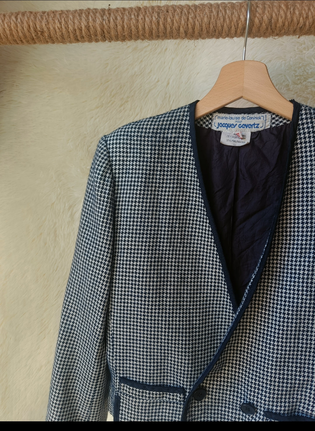 Blazer Pied de Poule