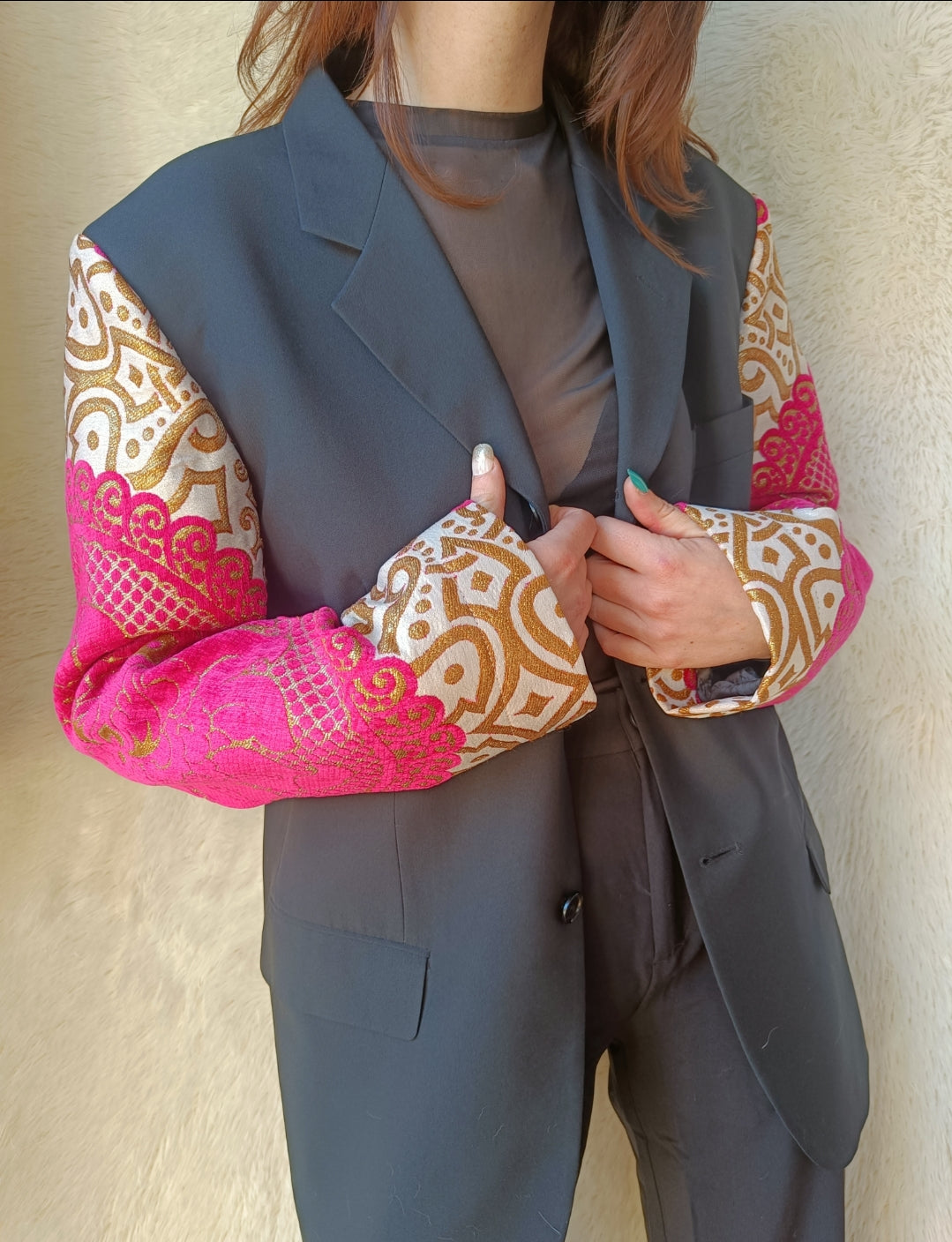 Blazer Vintage tocco arabo
