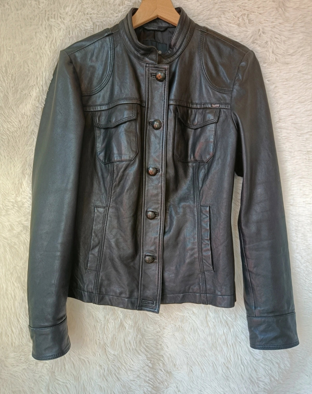 Giacca in pelle "GAS"