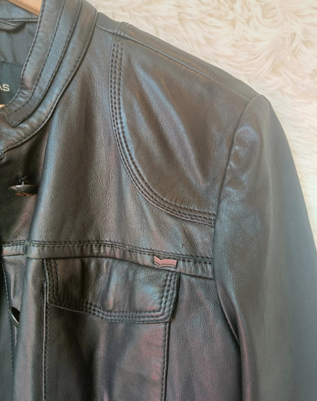 Giacca in pelle "GAS"