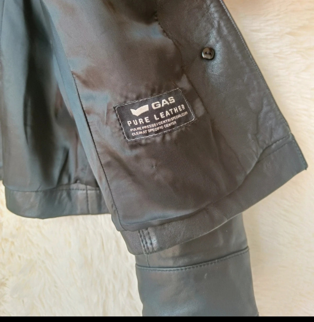 Giacca in pelle "GAS"
