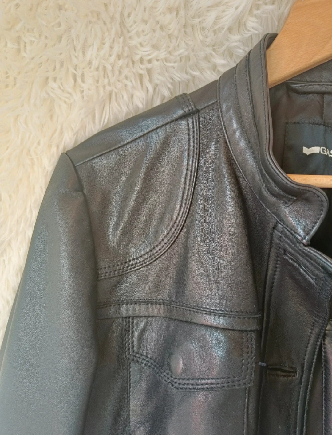 Giacca in pelle "GAS"