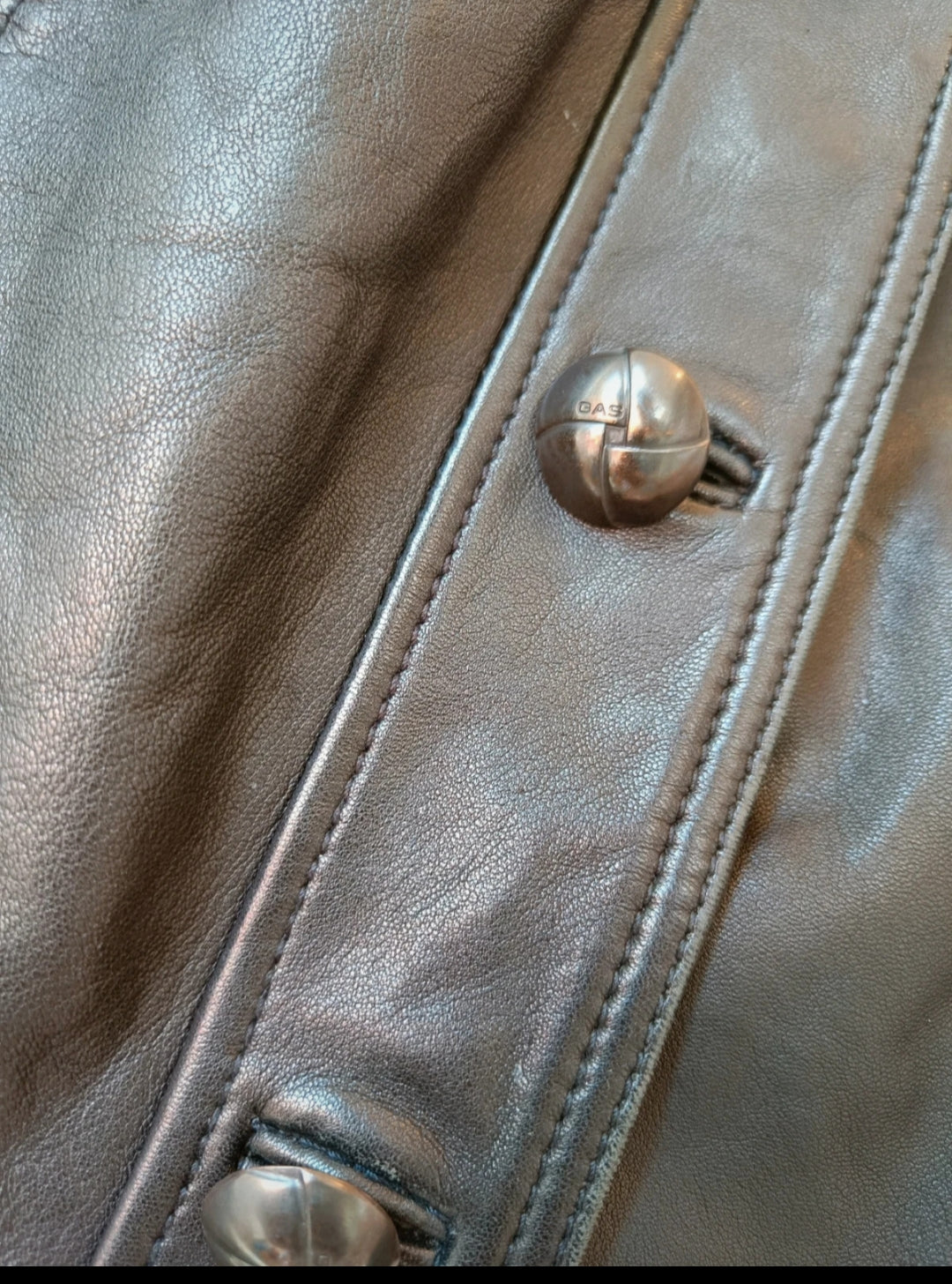 Giacca in pelle "GAS"