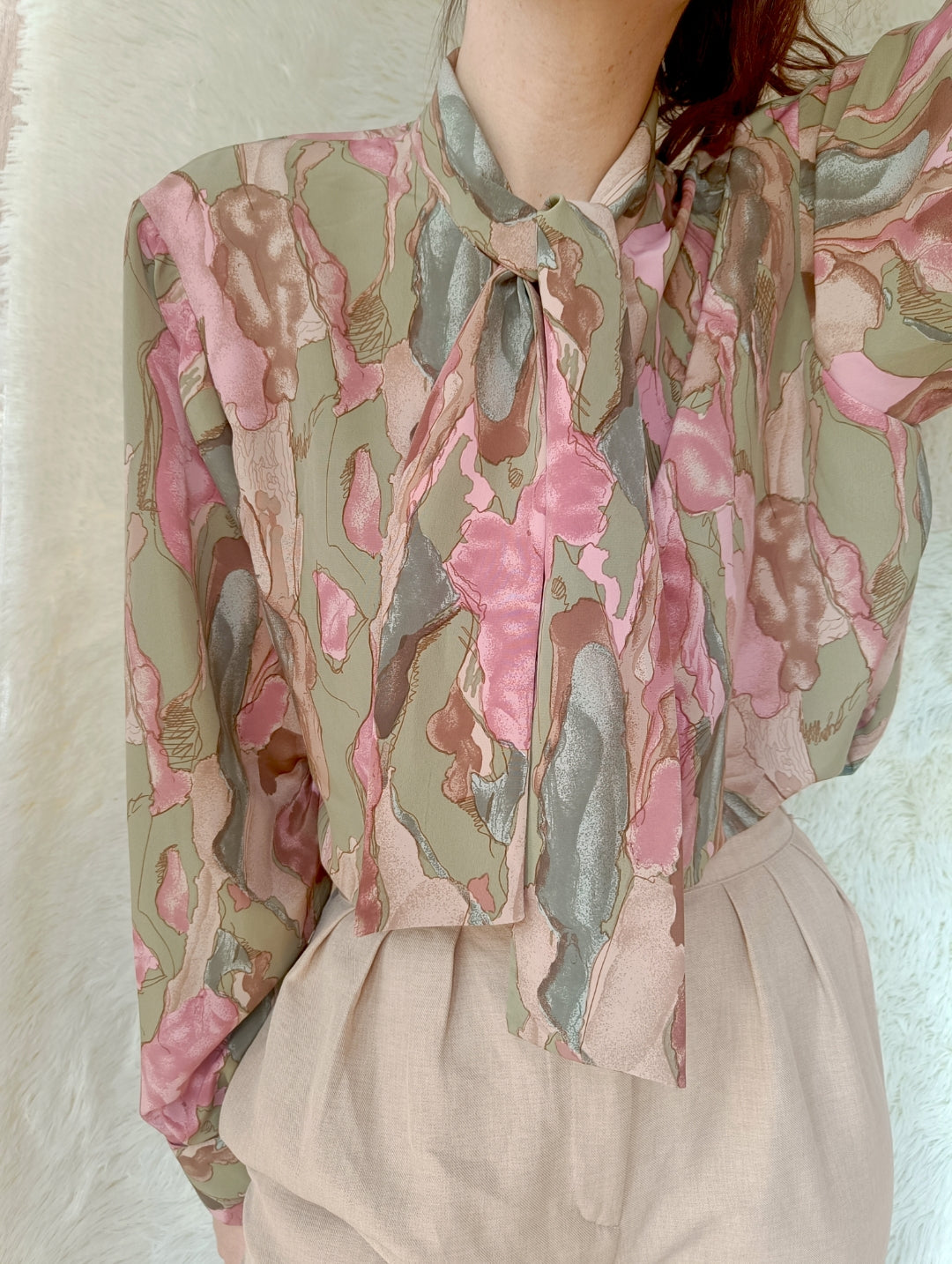 Camicia stampa artistica