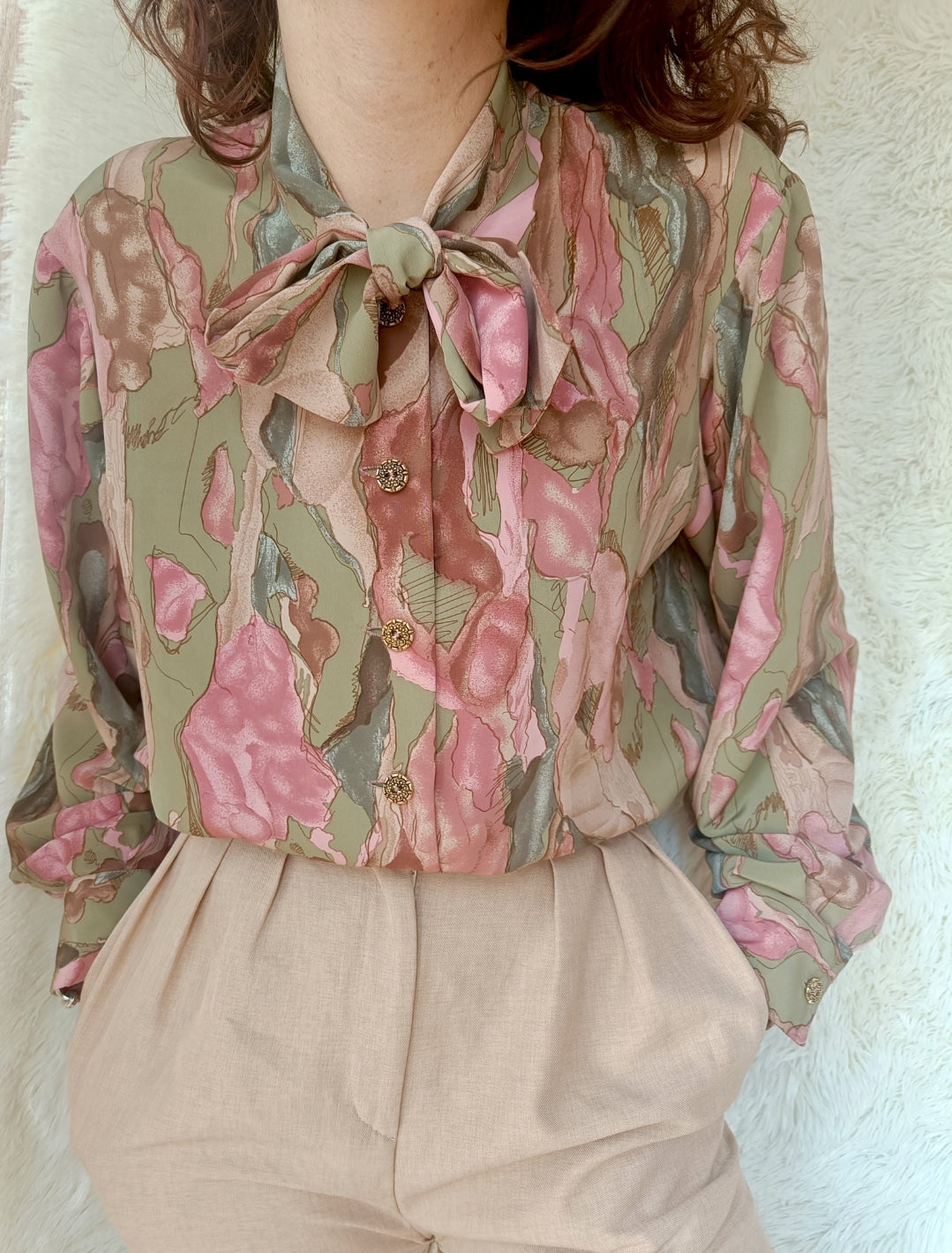 Camicia stampa artistica