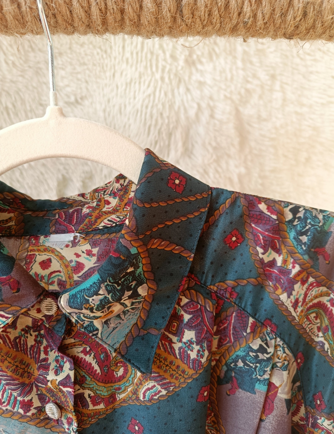 Camicia fantasia equestre