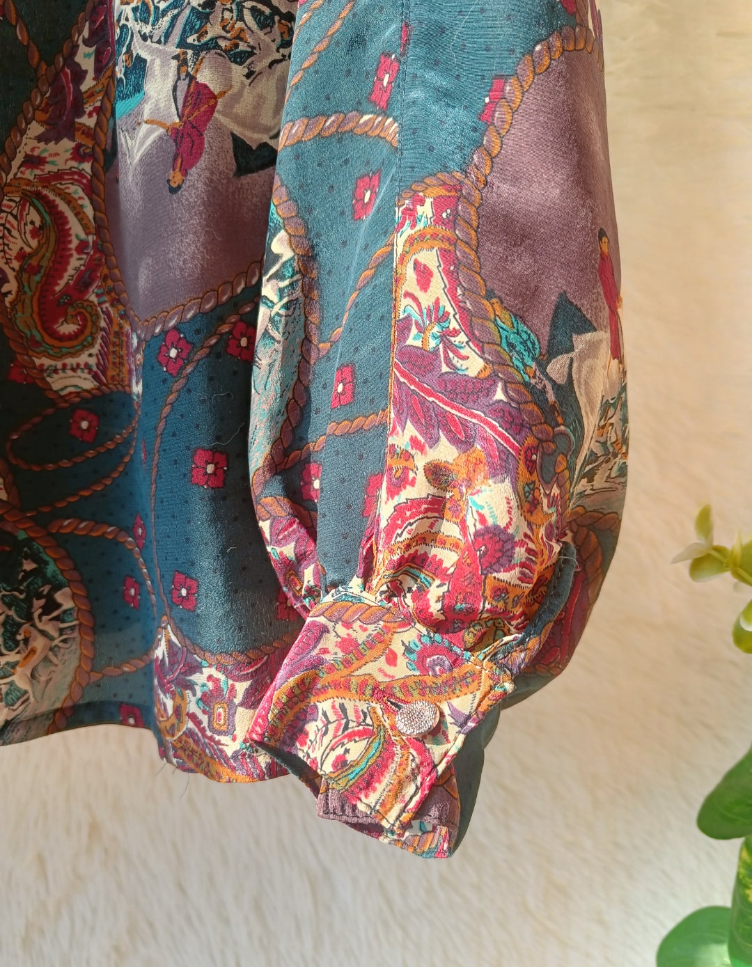 Camicia fantasia equestre