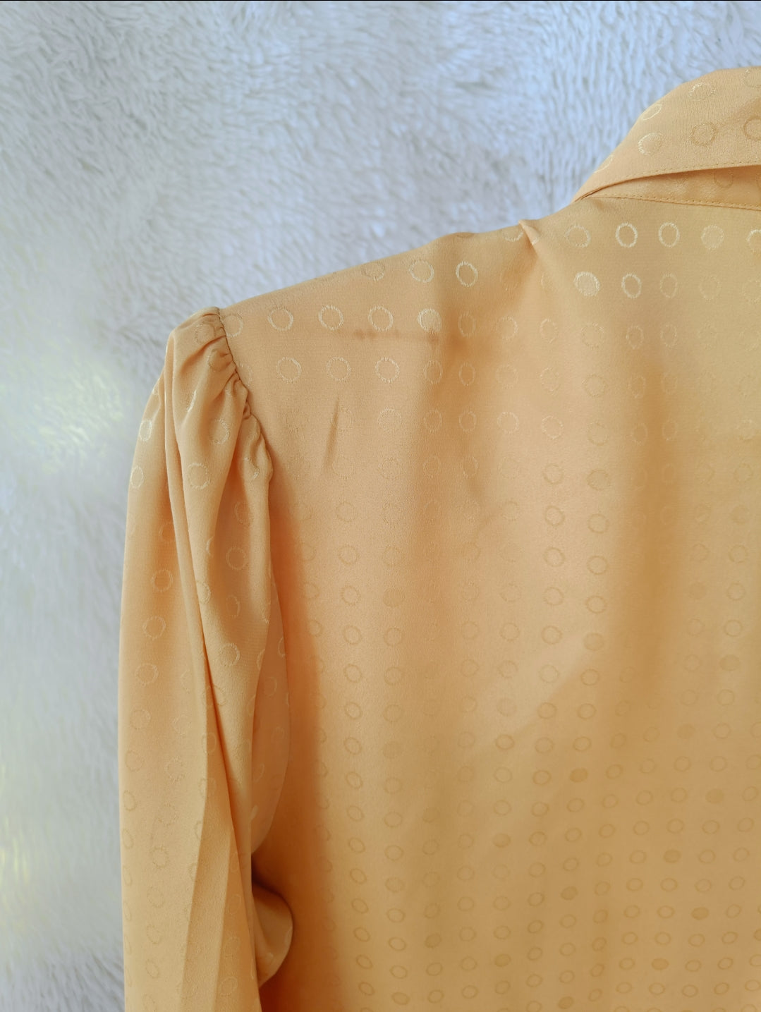 Camicia pois gialla
