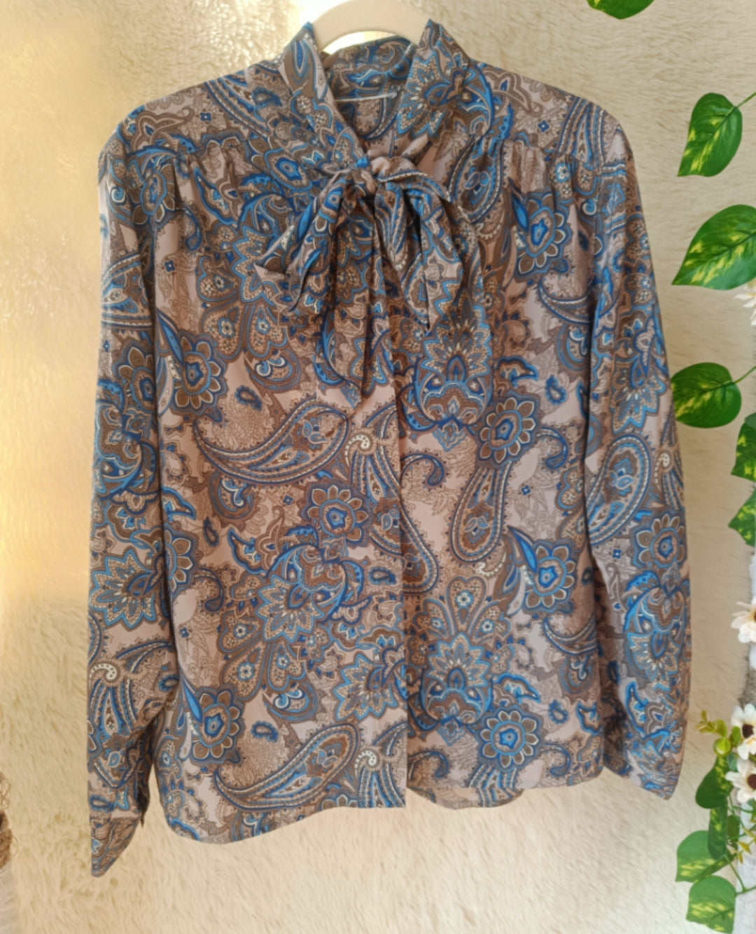 Camicia Paisley con Fiocco