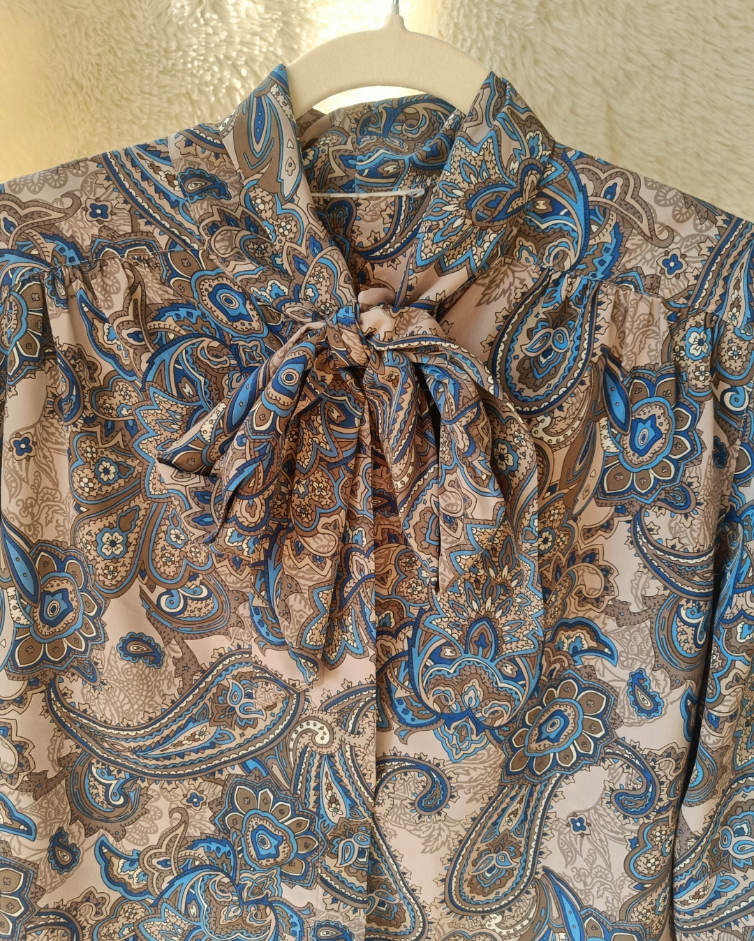 Camicia Paisley con Fiocco