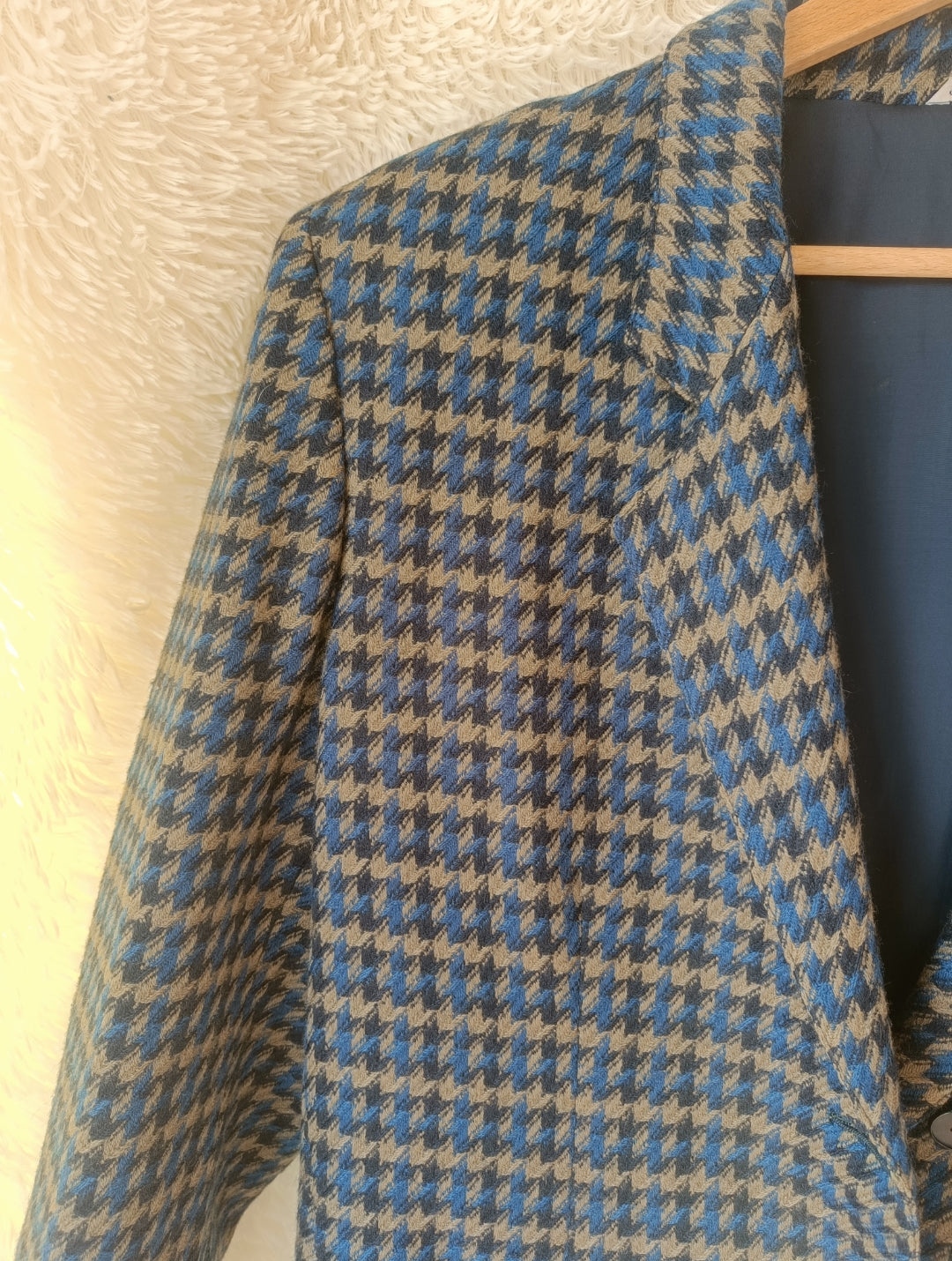 Vintage Blazer tartan wool