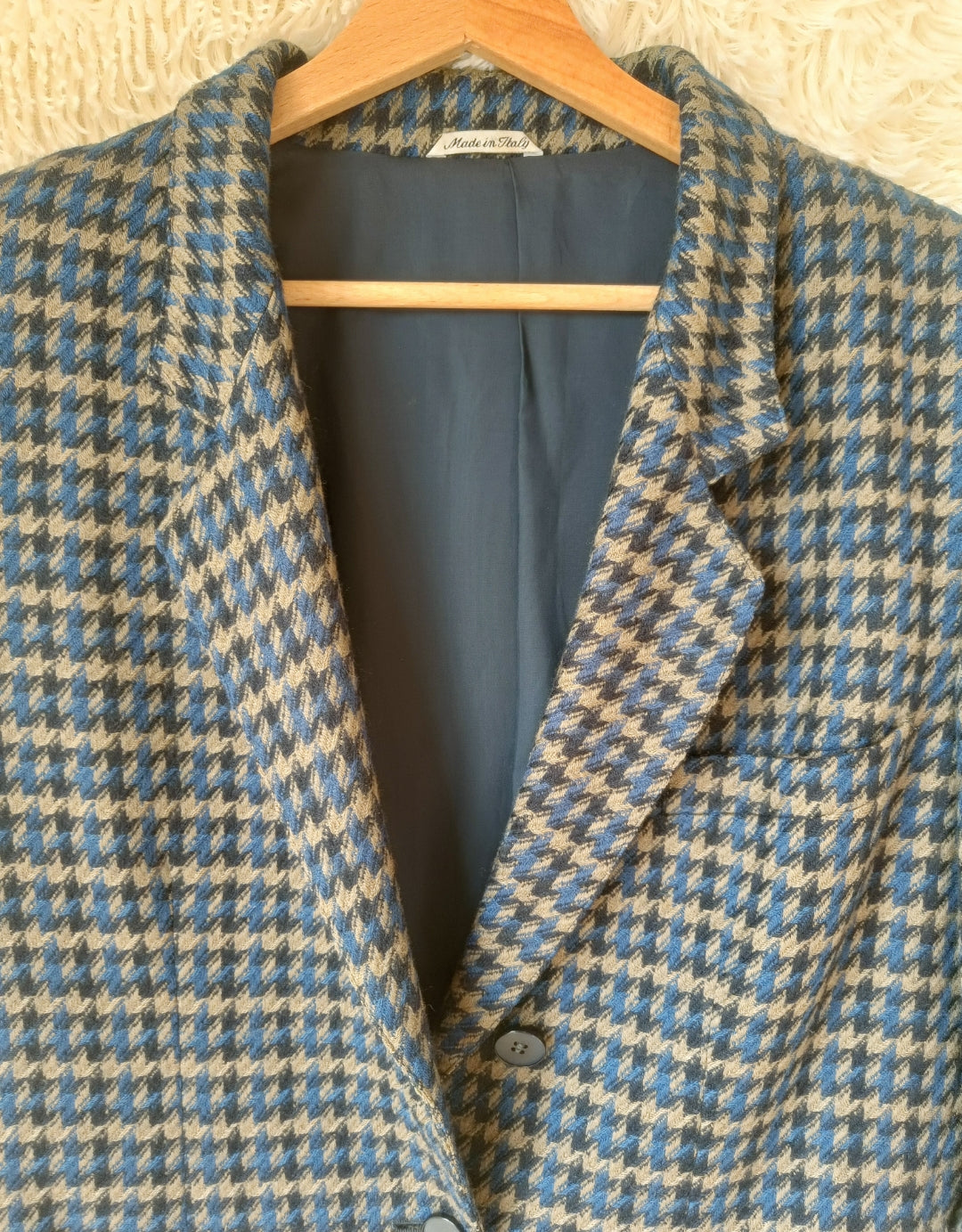 Vintage Blazer tartan wool