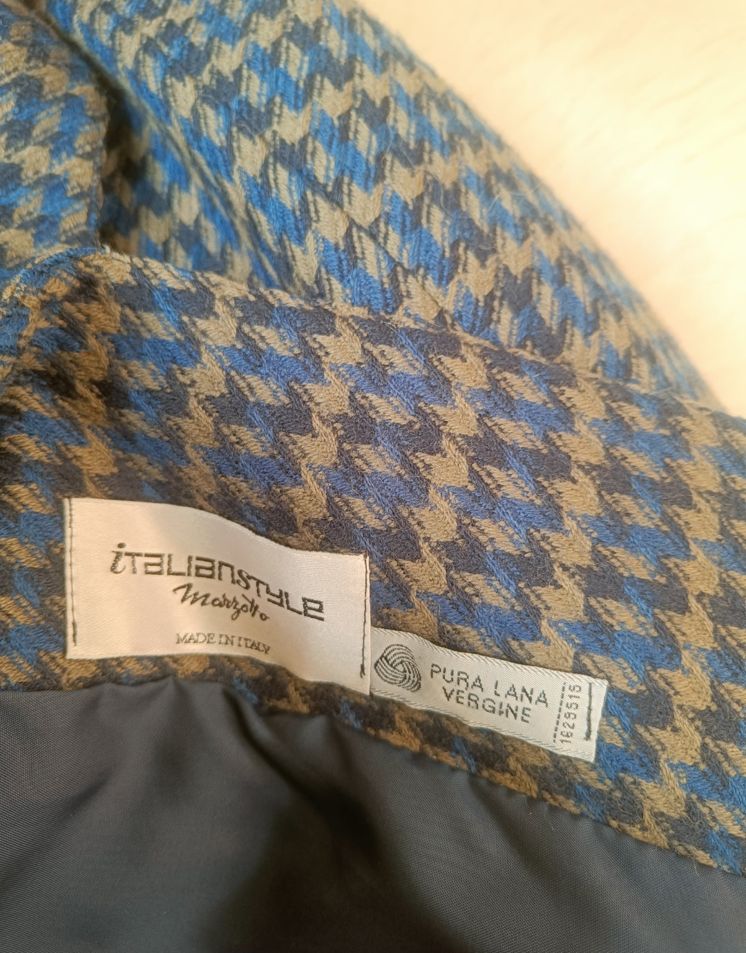 Vintage Blazer tartan wool