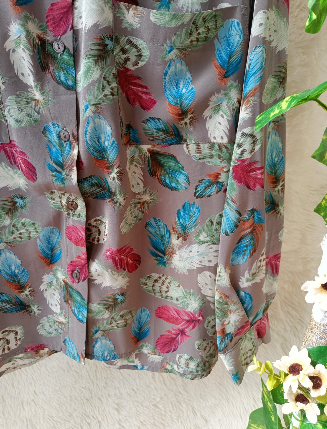 Camicia piume