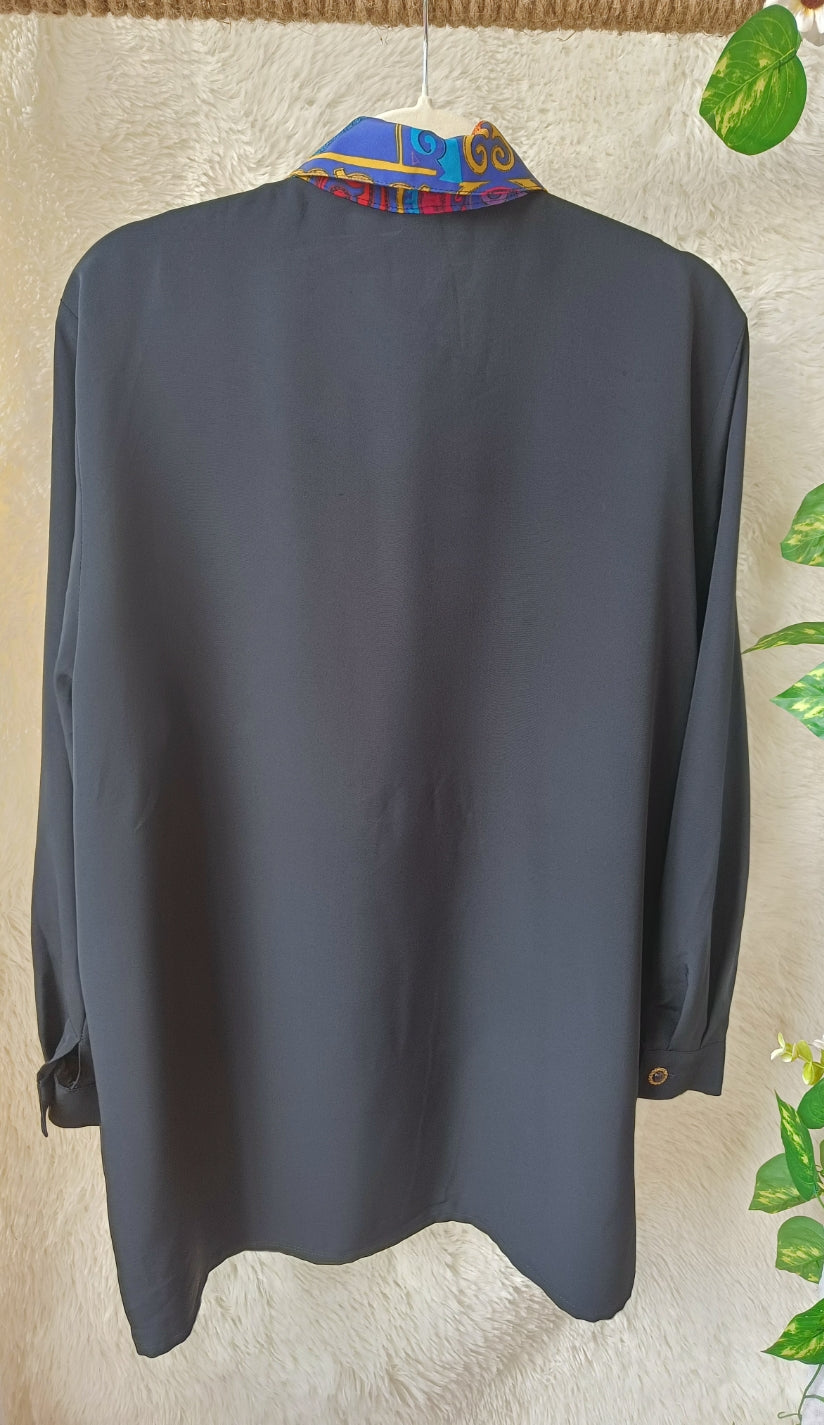 Camicia astratta anni 80's