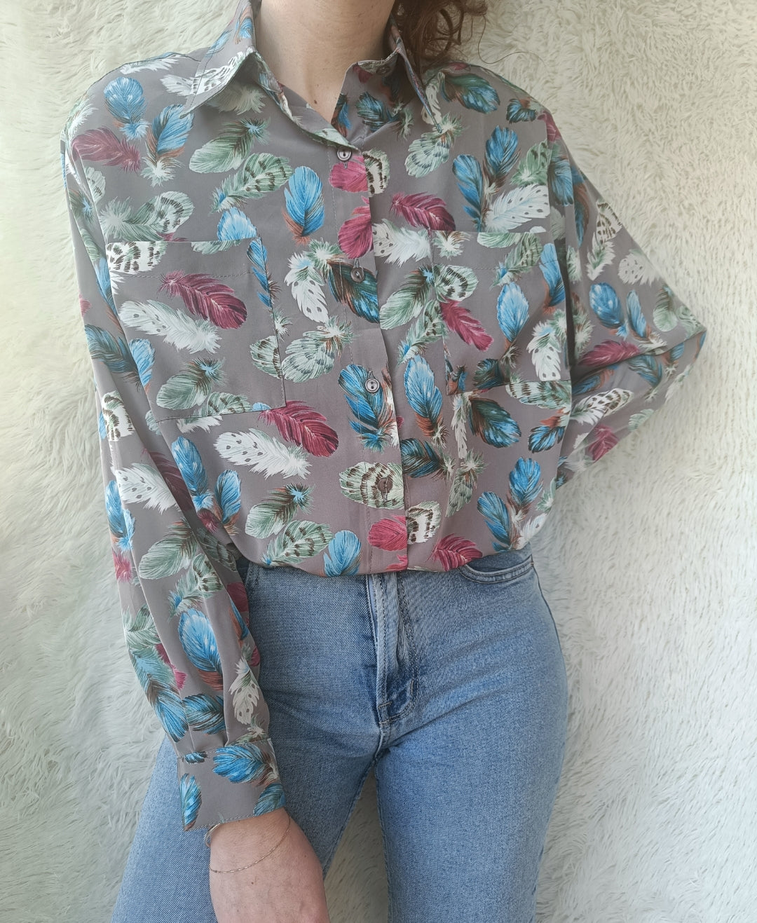 Camicia piume
