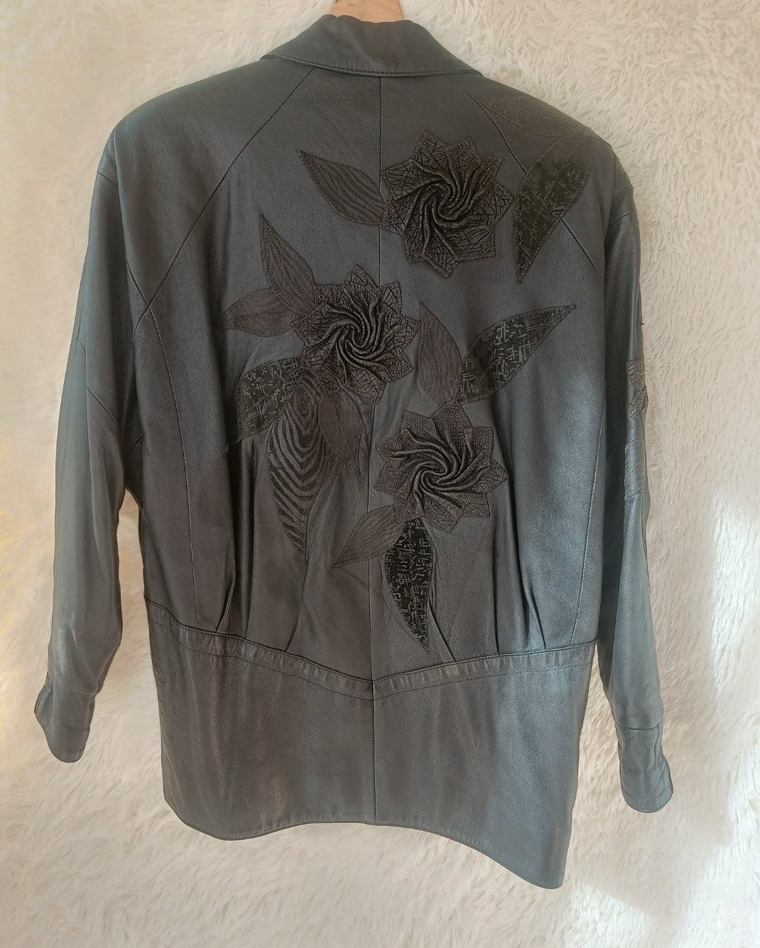 Giacca Vintage in Vera Pelle Anni '80