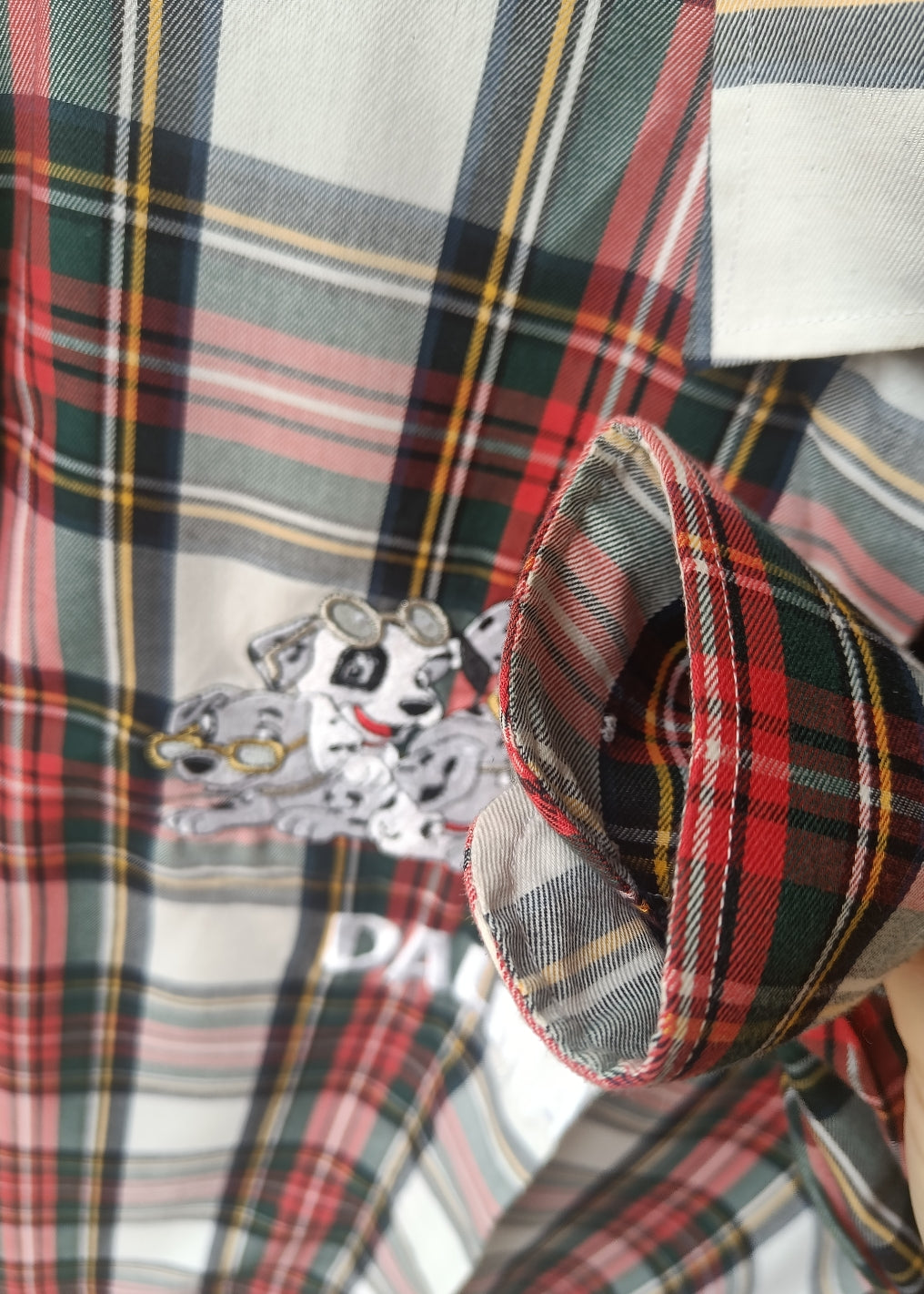 Camicia a quadri 101 Dalmatians