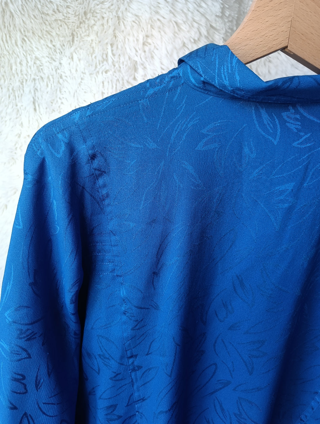 Camicia blu intenso