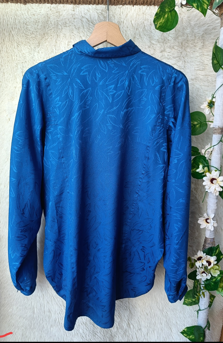 Camicia blu intenso