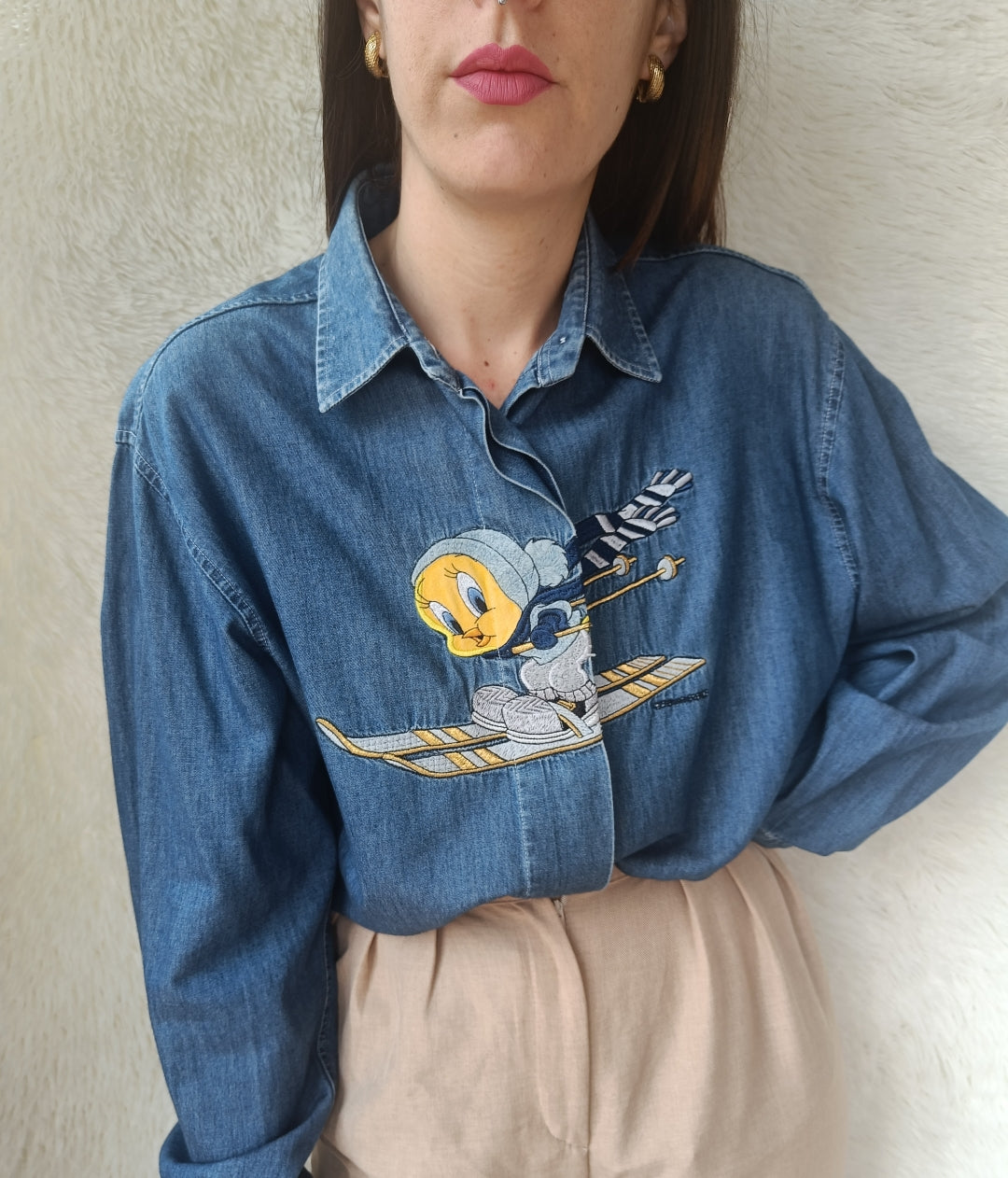 Camicia denim Titti sci