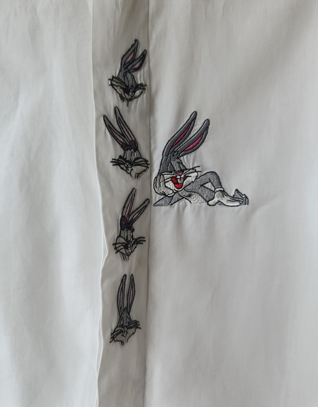 Camicia bugs bunny bianca