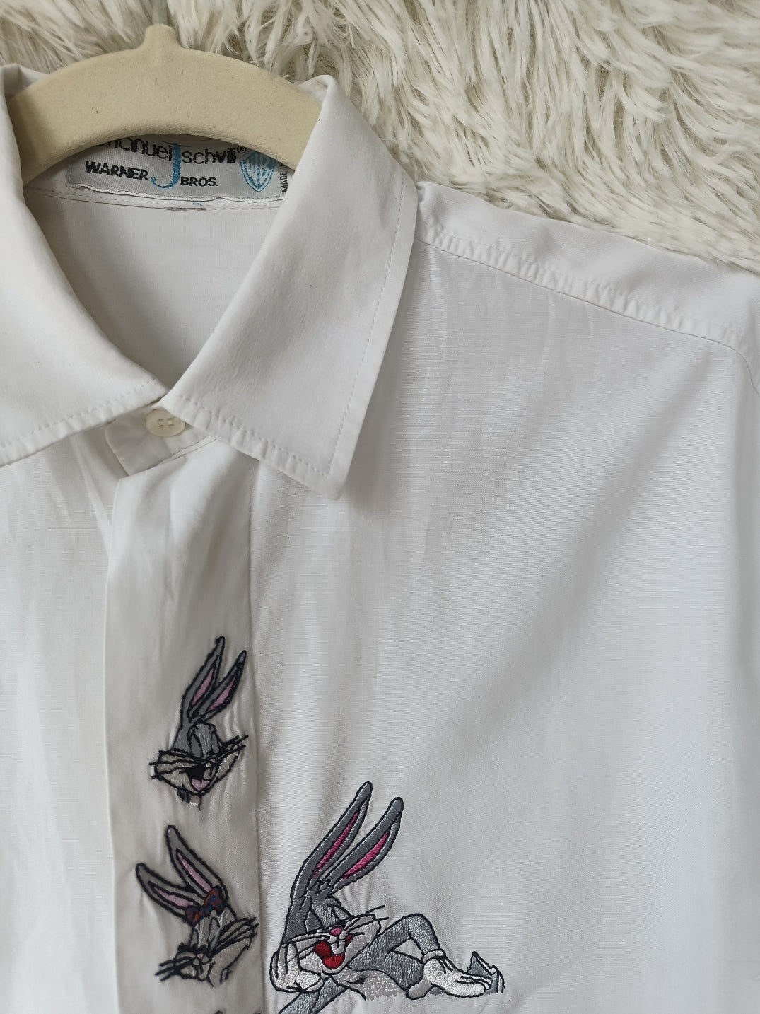 Camicia bugs bunny bianca