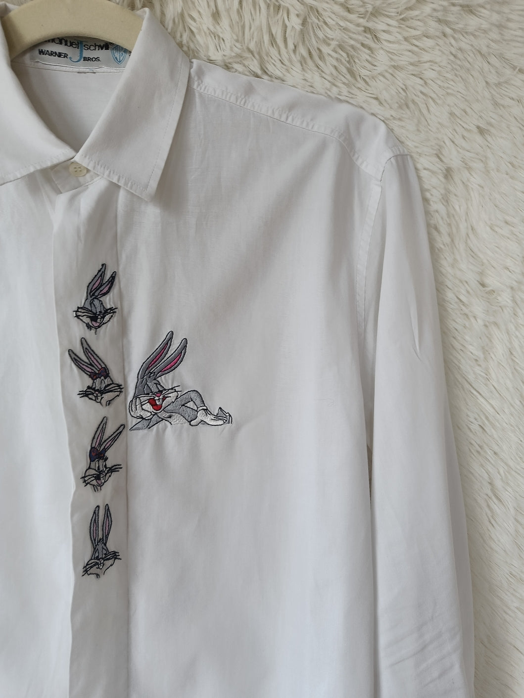 Camicia bugs bunny bianca